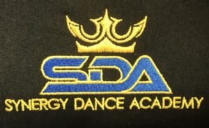Synergy Dance Academy logo (embroidery)